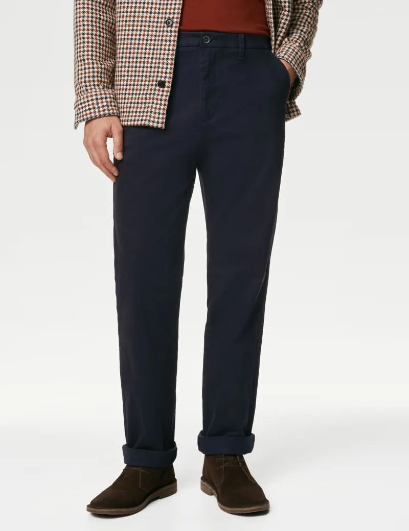 Big & Tall Regular Fit Stretch Chinos