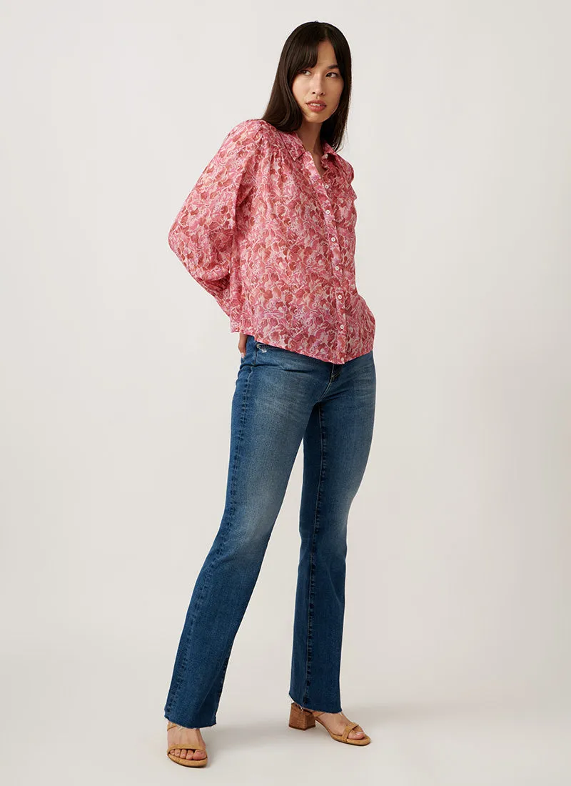Blake Voile Print Blouse