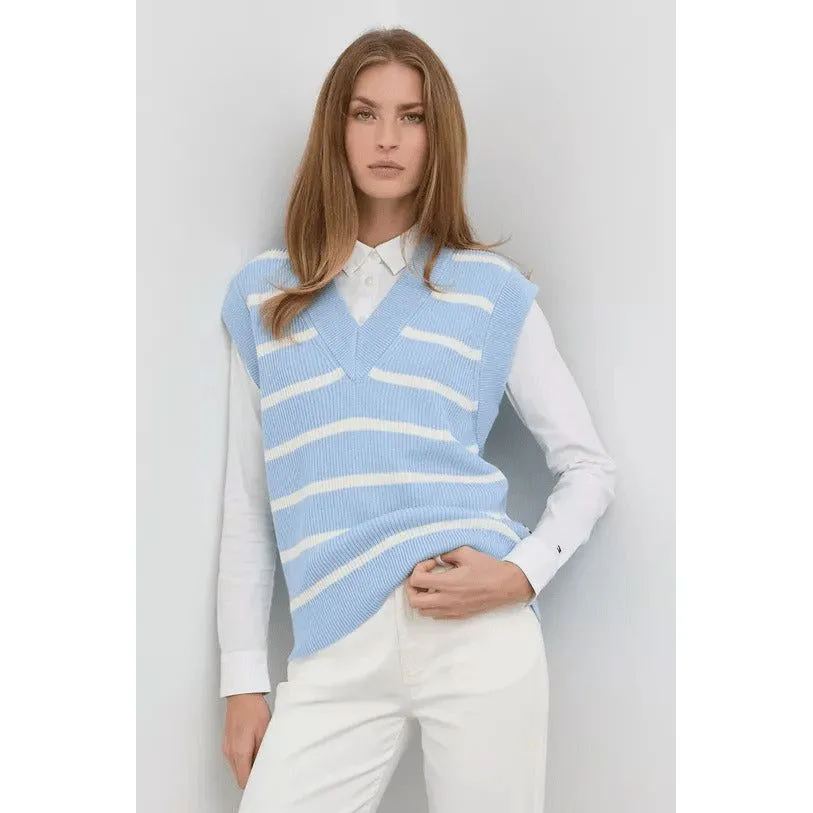 BOSS RELAXED-FIT STRIPED SWEATER