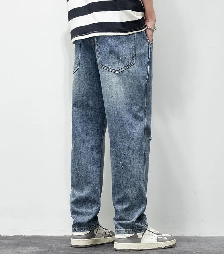 Caleb Ripped Loose Fit Jeans