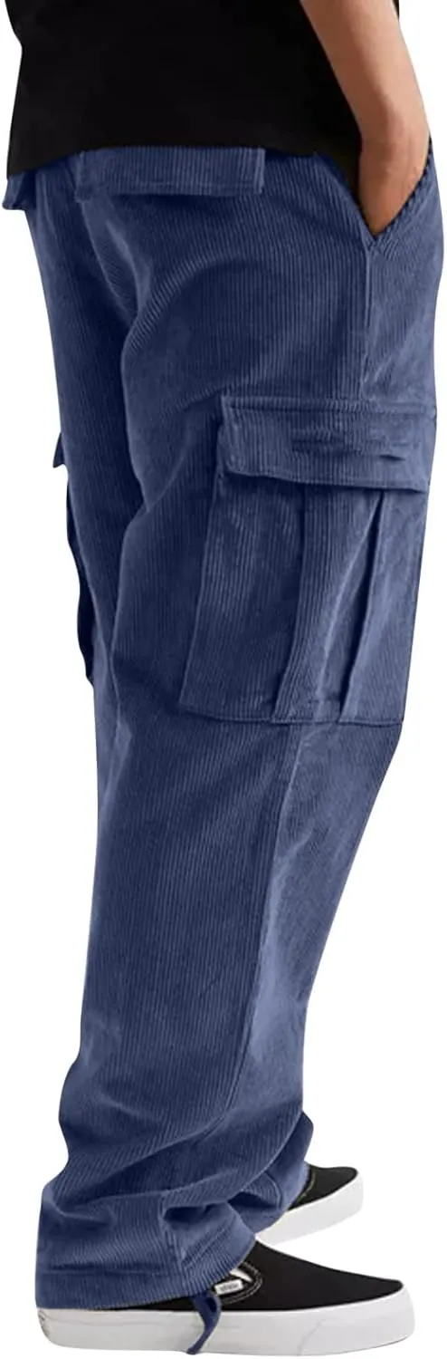 Cargo Pants for Men Relaxed Fit Sports Sweatpants Slim Fit Fashion Men's Pants Sweat Pants for Men Men's Basic Active