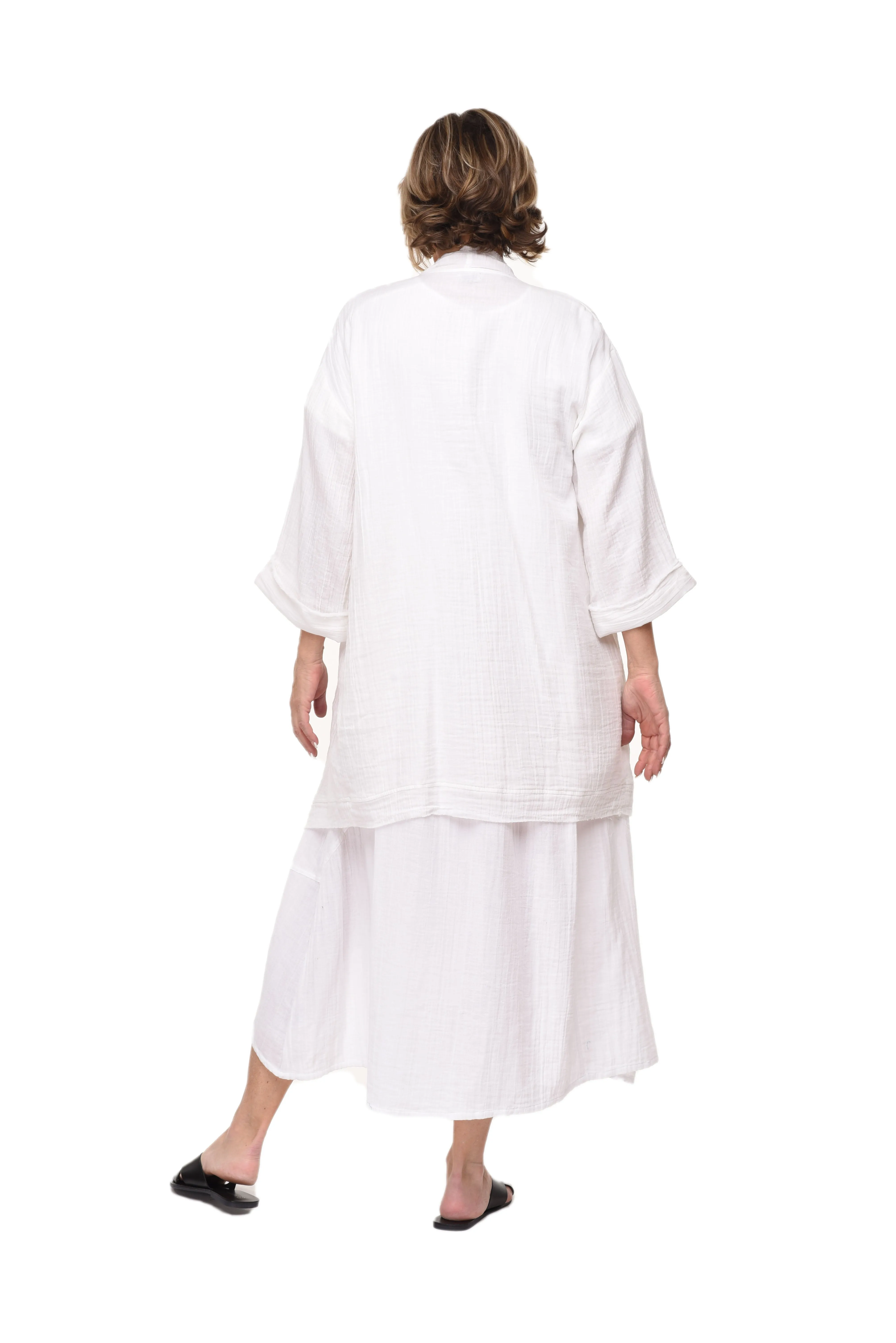 Cheyenne Womens Cardigan in White