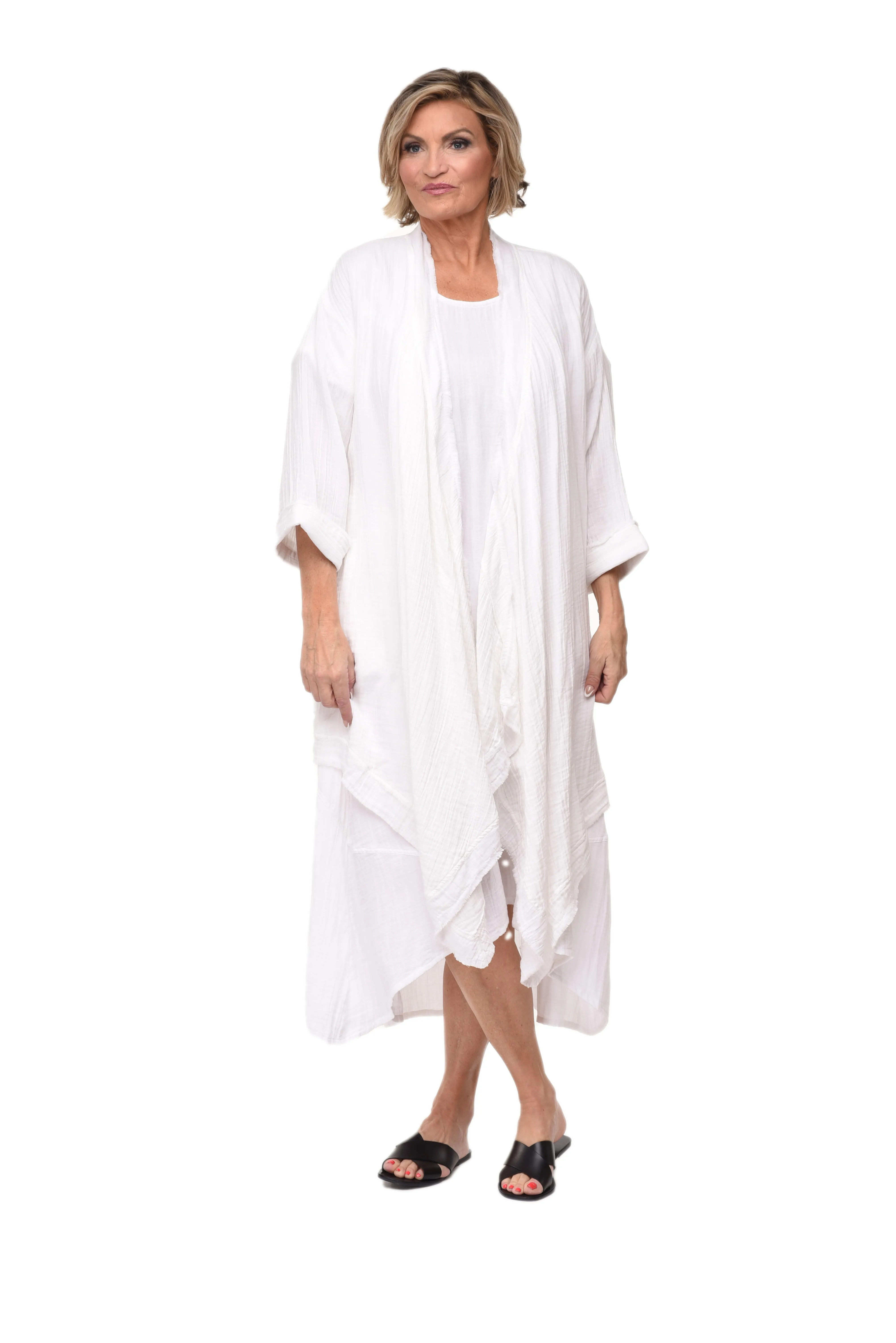 Cheyenne Womens Cardigan in White
