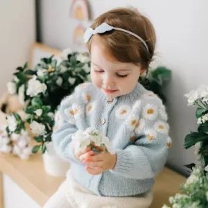 Daisy Wool Cardigan