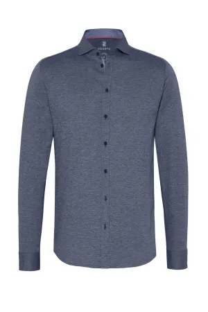 Desoto Slim Fit Button Down Shirt, Navy Blue
