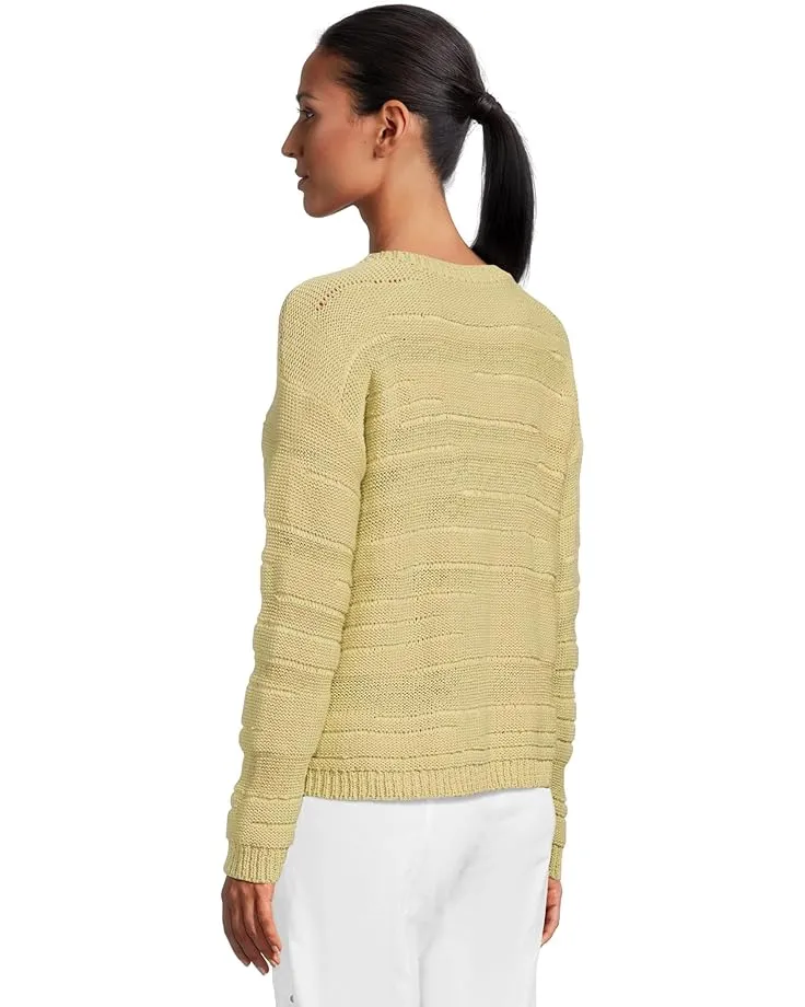 Drop Needle Sweater - Sage