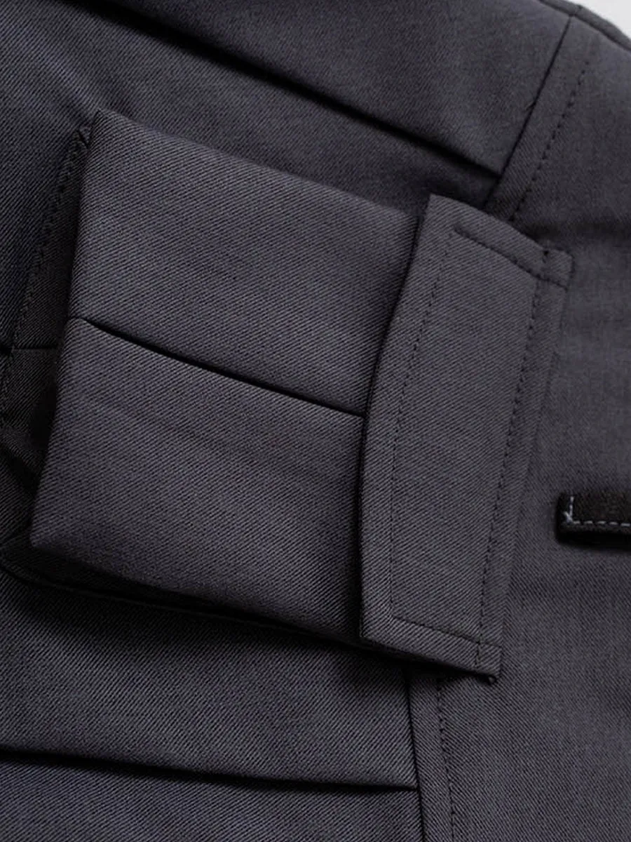 Fake Two Piece Suit Shirt Top   Pleated Skirt Set