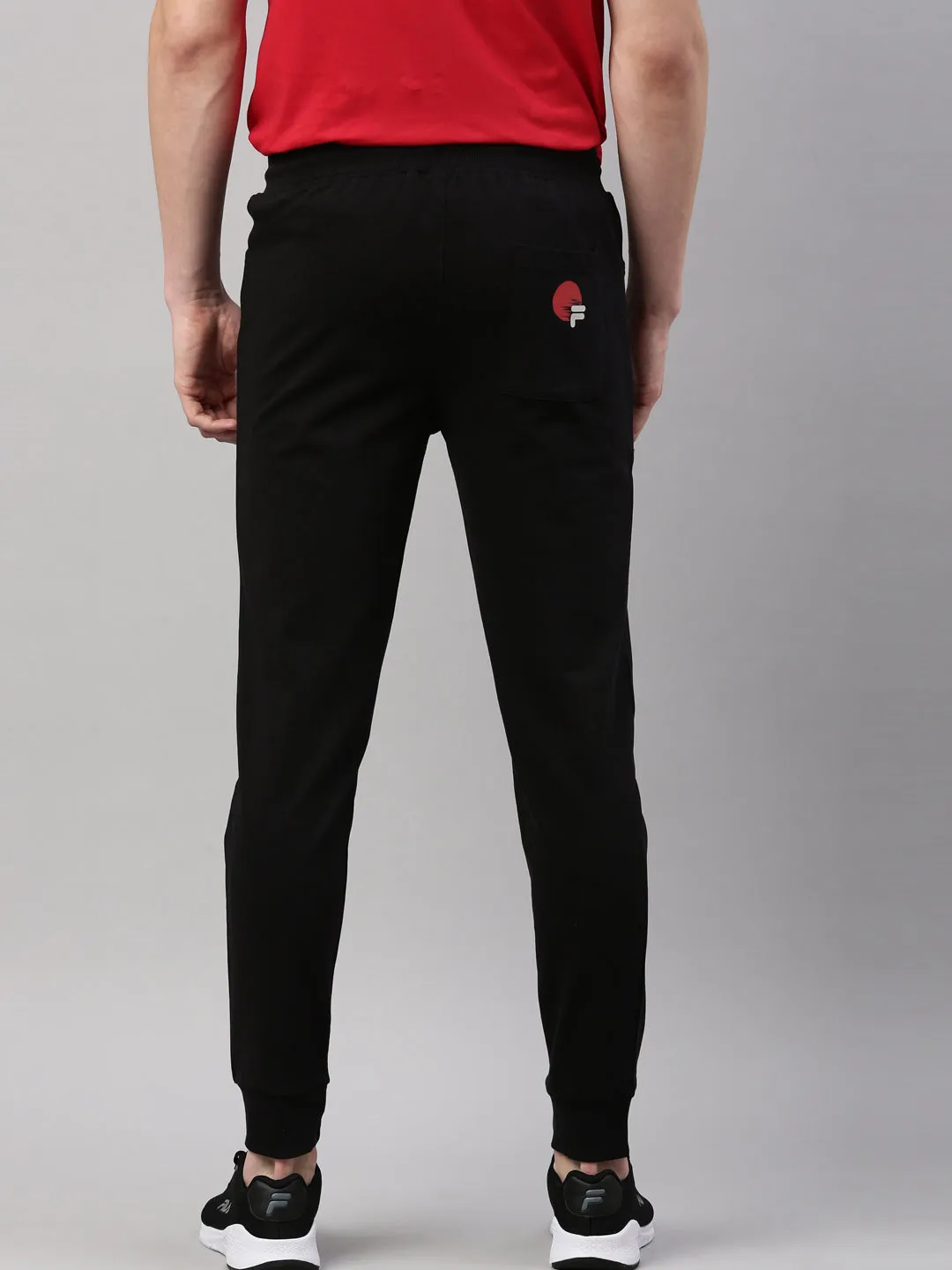 Fila Black Effar Men's Cuffed Joggers