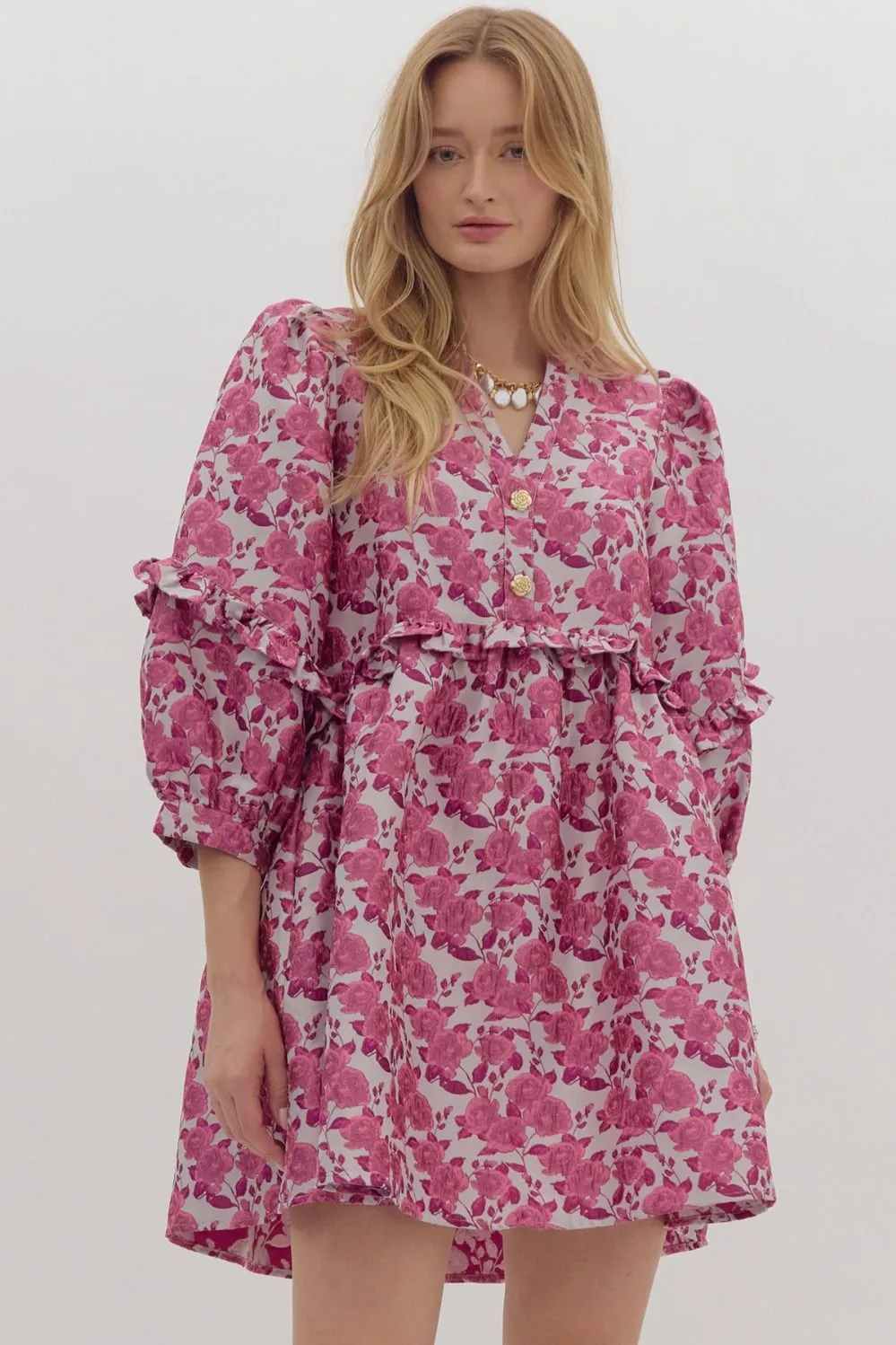 Floral Elegance Dress