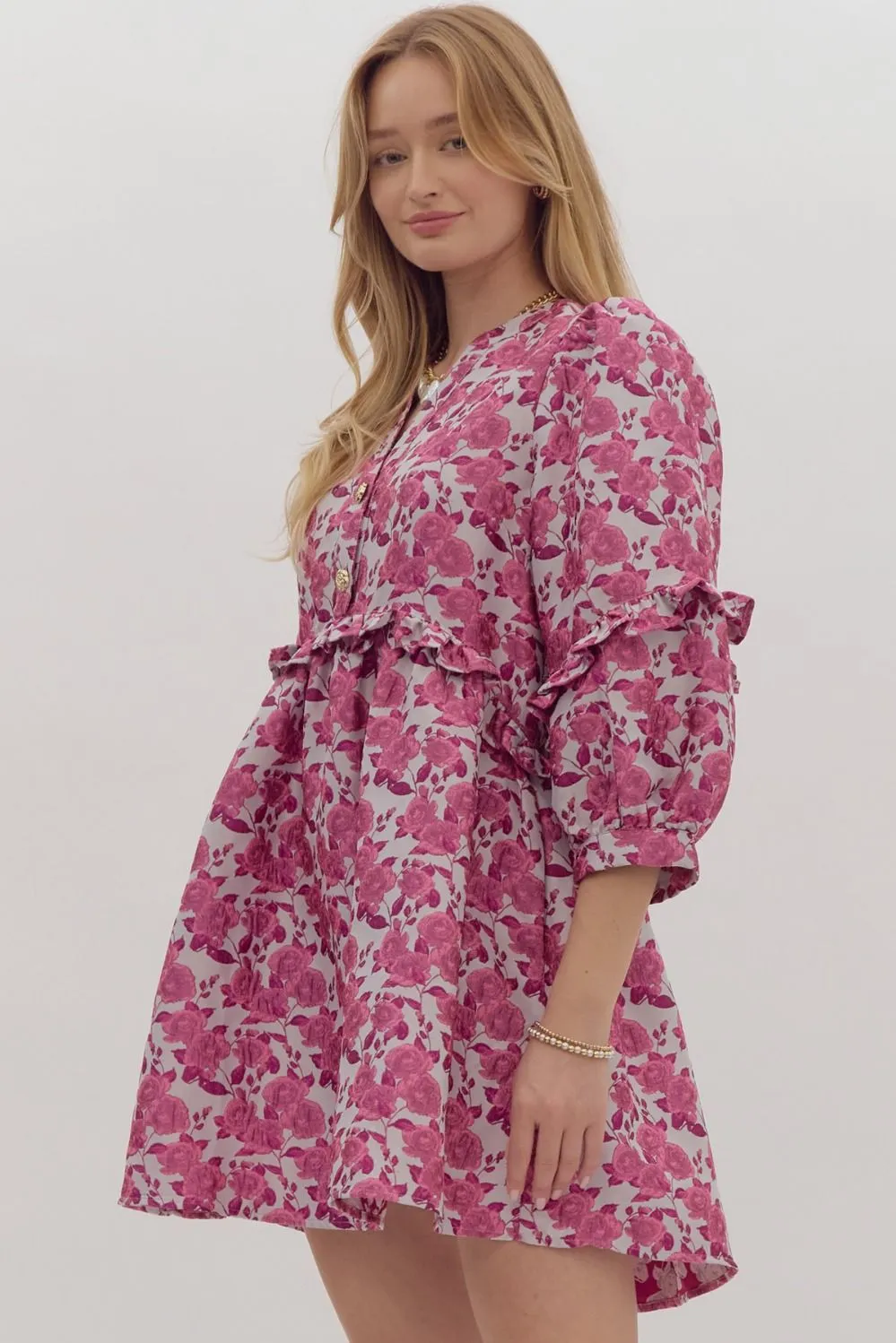 Floral Elegance Dress