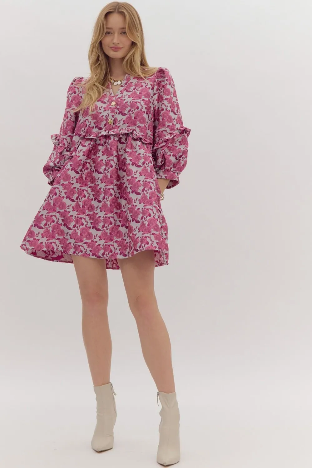Floral Elegance Dress