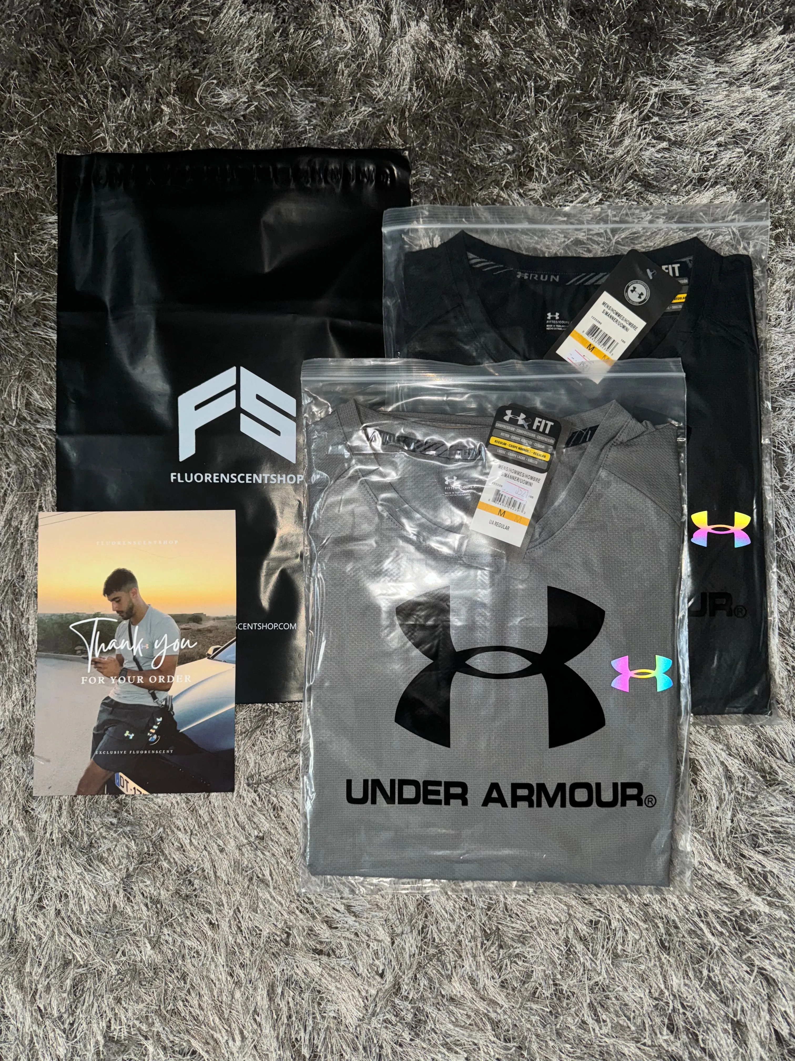 FLUORENSCENT NEW T-SHIRTS 4 PACK