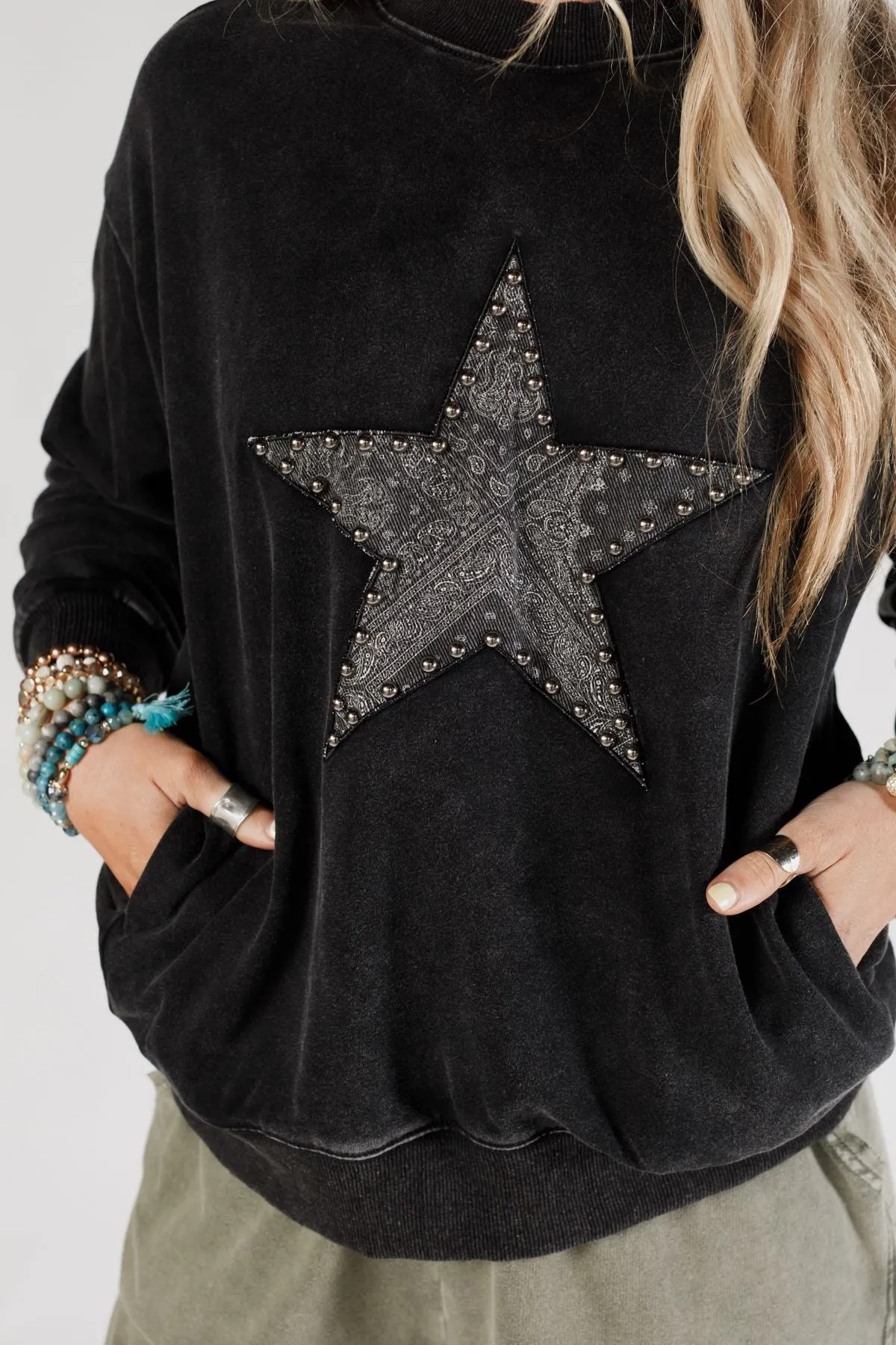 Follow The Stars Top - Black