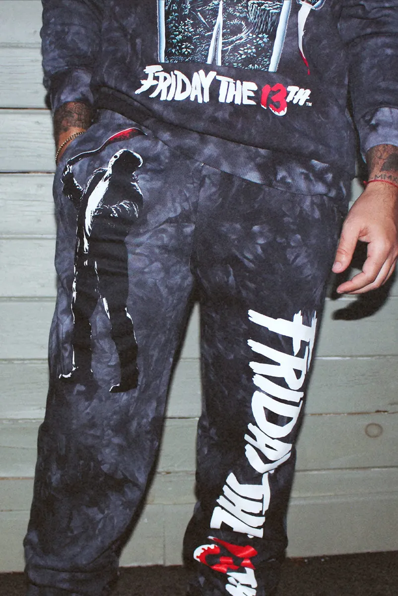 Friday the 13th - Tie Dye Sweatpant Joggers