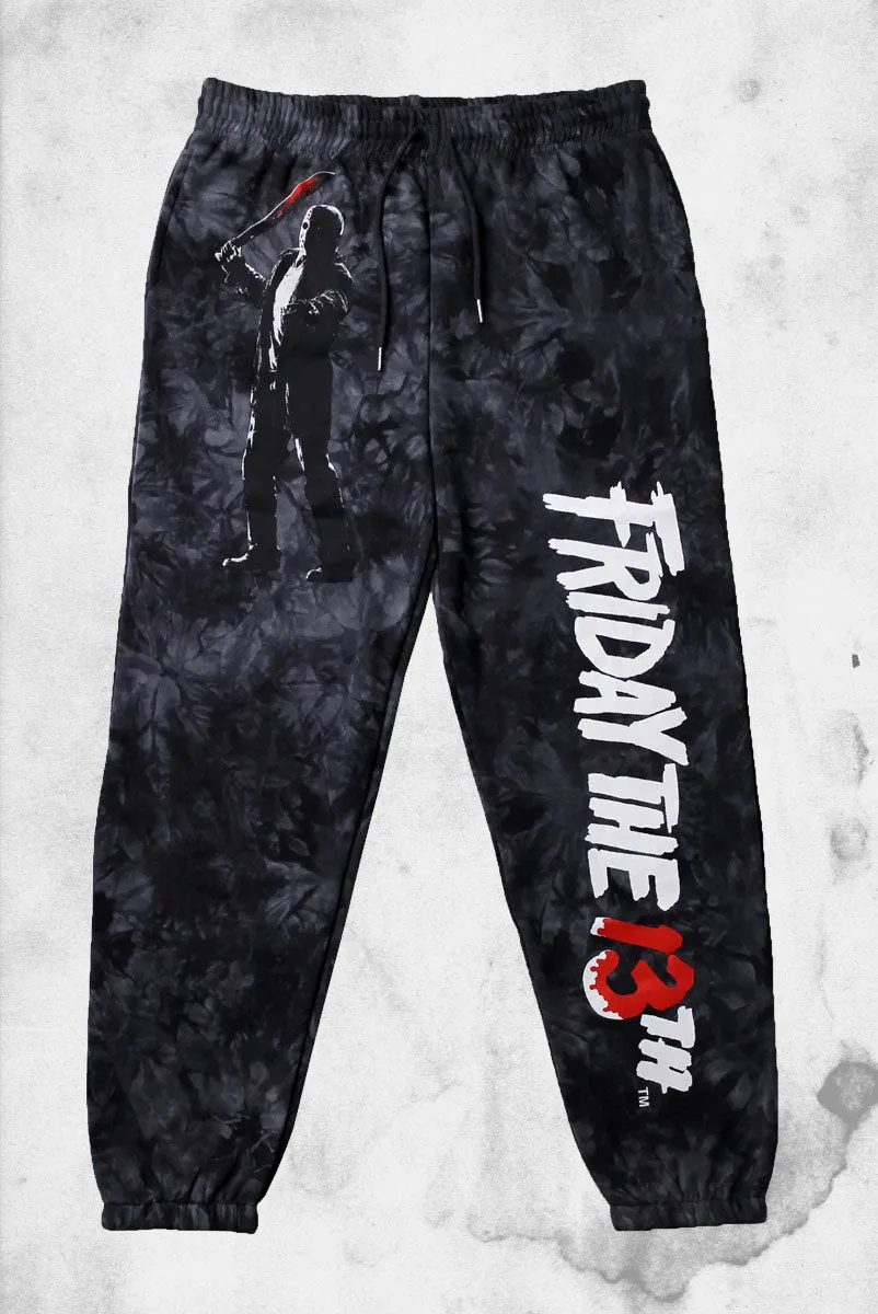 Friday the 13th - Tie Dye Sweatpant Joggers