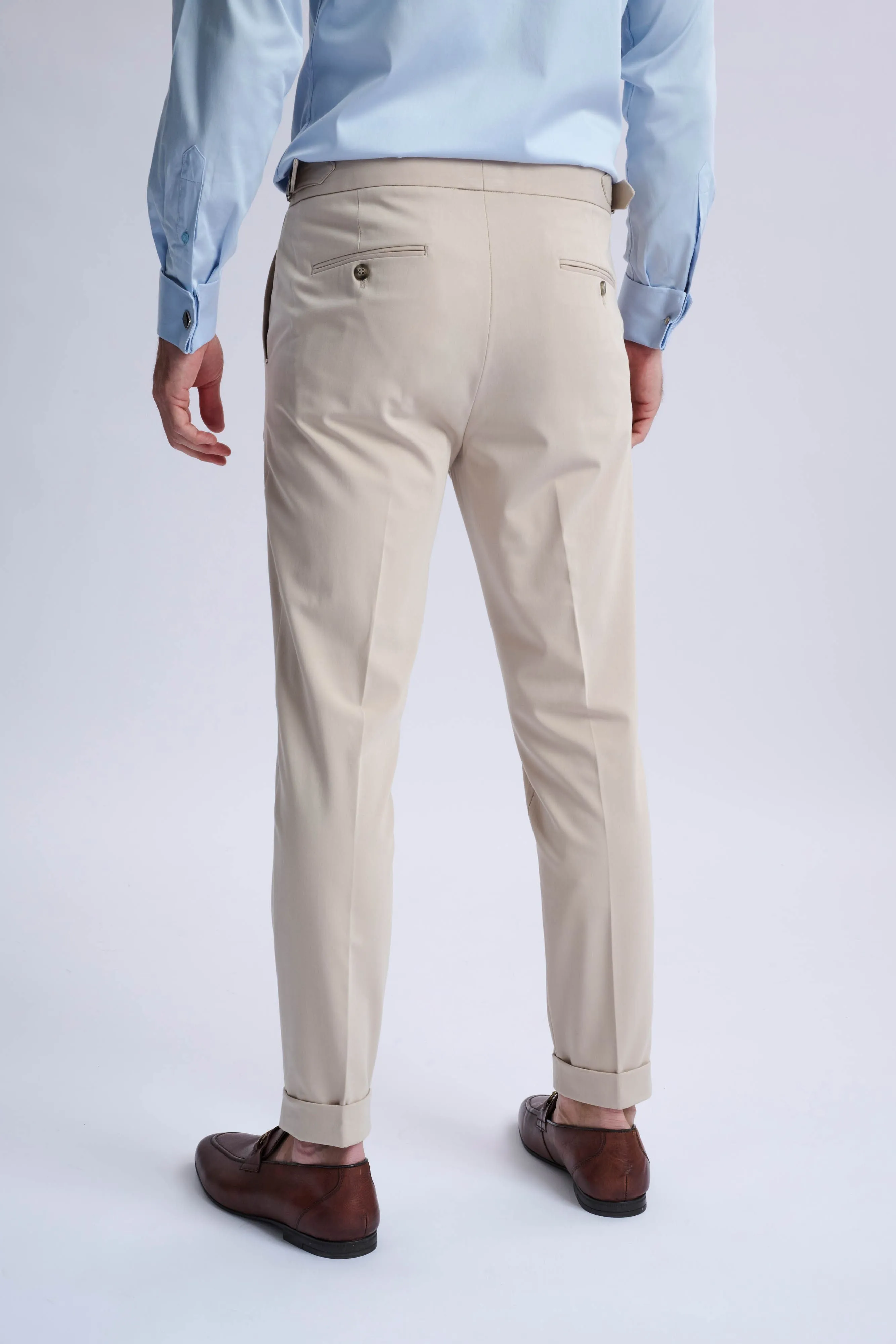 Fusco Trouser Chinos Stone