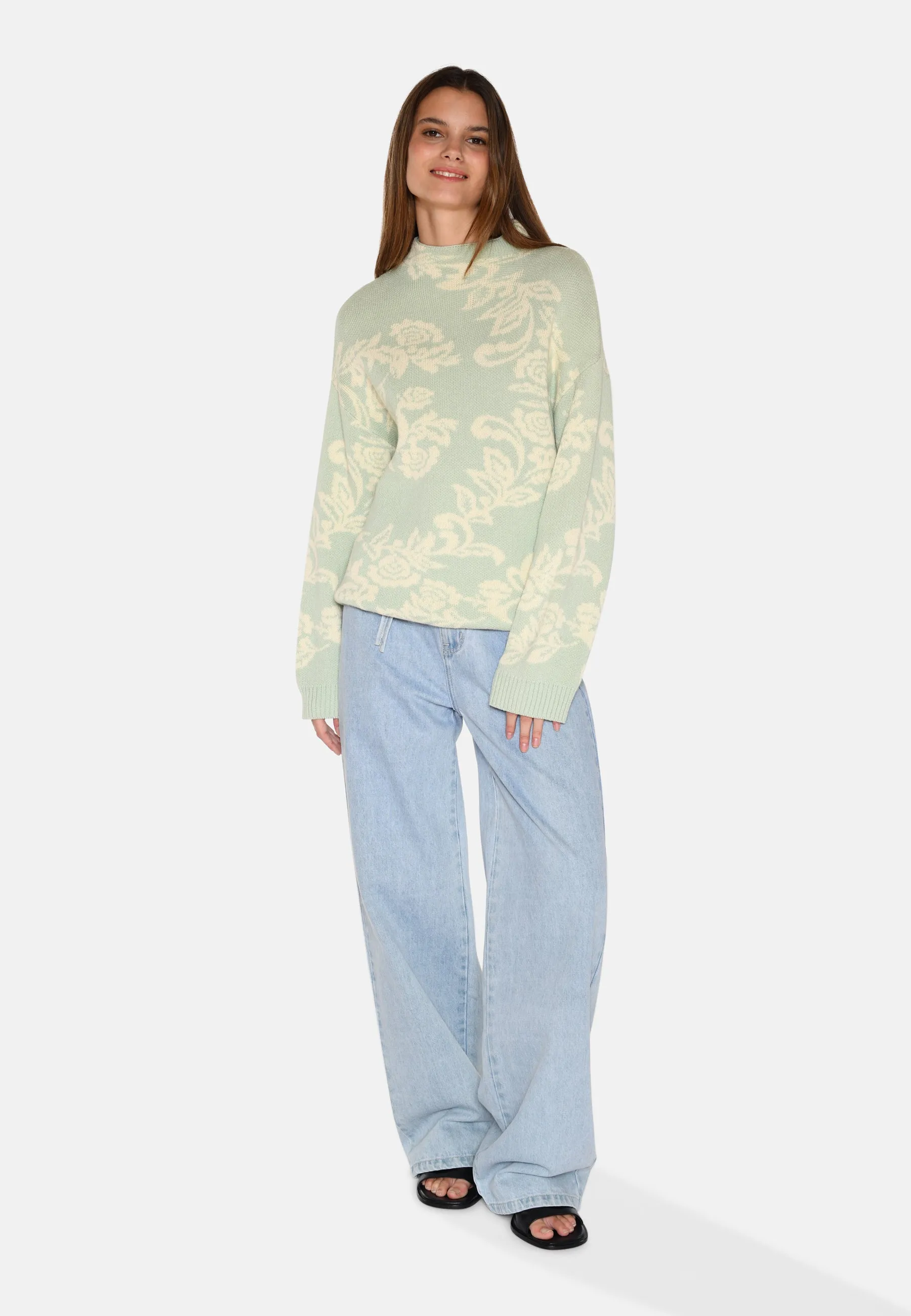 Grafina jumper 4273 - Cameo Green