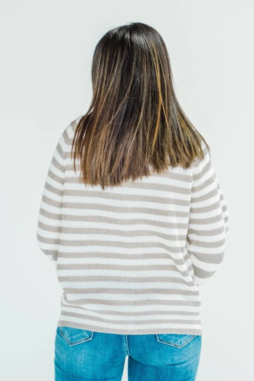 Hype for Stripes Cardigan
