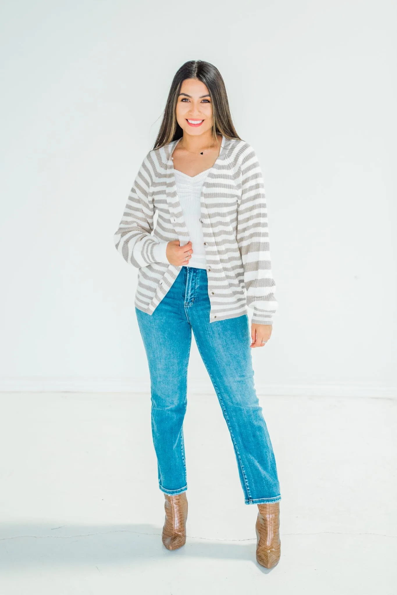 Hype for Stripes Cardigan