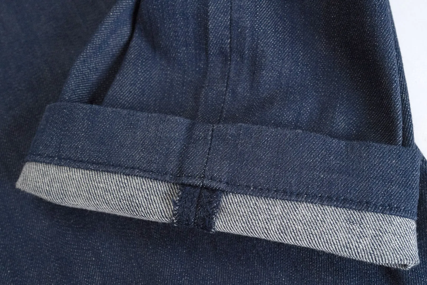 Japan Blue 10oz "Shin" Denim Easy Pants (Genuine Indigo)