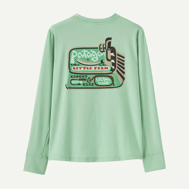 Kid's Long Sleeved Capilene Silkweight T Shirt