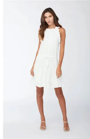Larissa Dress in Navy (shown in White)