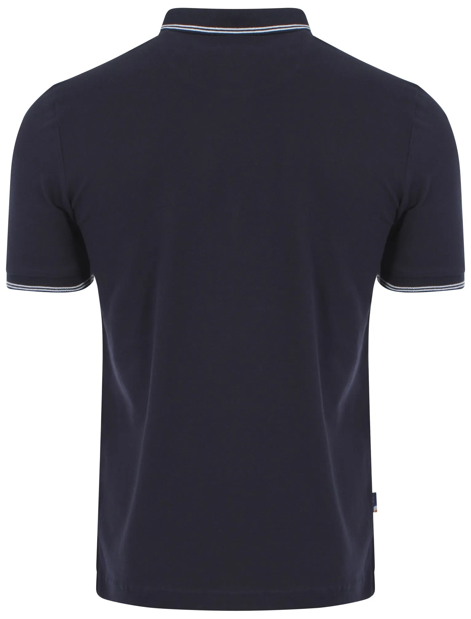 Le Shark Brewer navy polo shirt