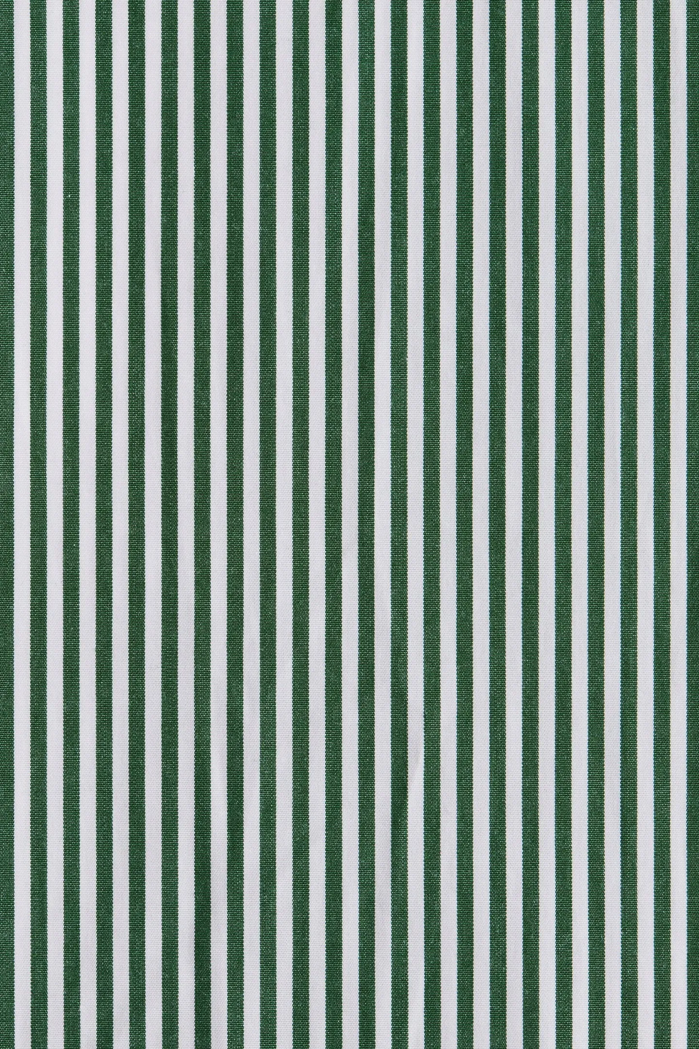 Marianne Midi Dress Green Stripe