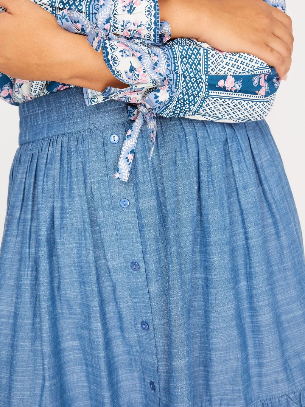 Mimi Skirt Chambray