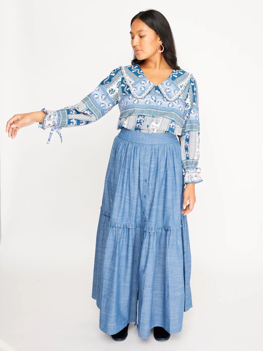 Mimi Skirt Chambray