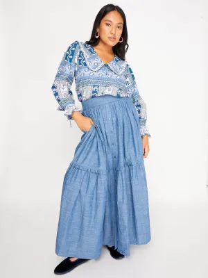 Mimi Skirt Chambray