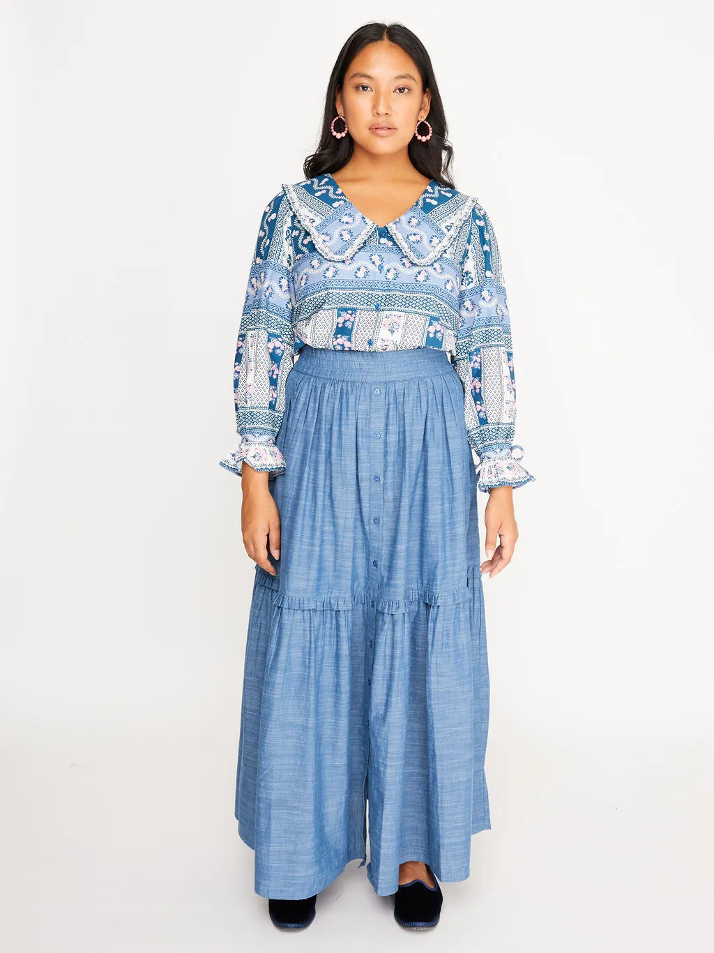 Mimi Skirt Chambray