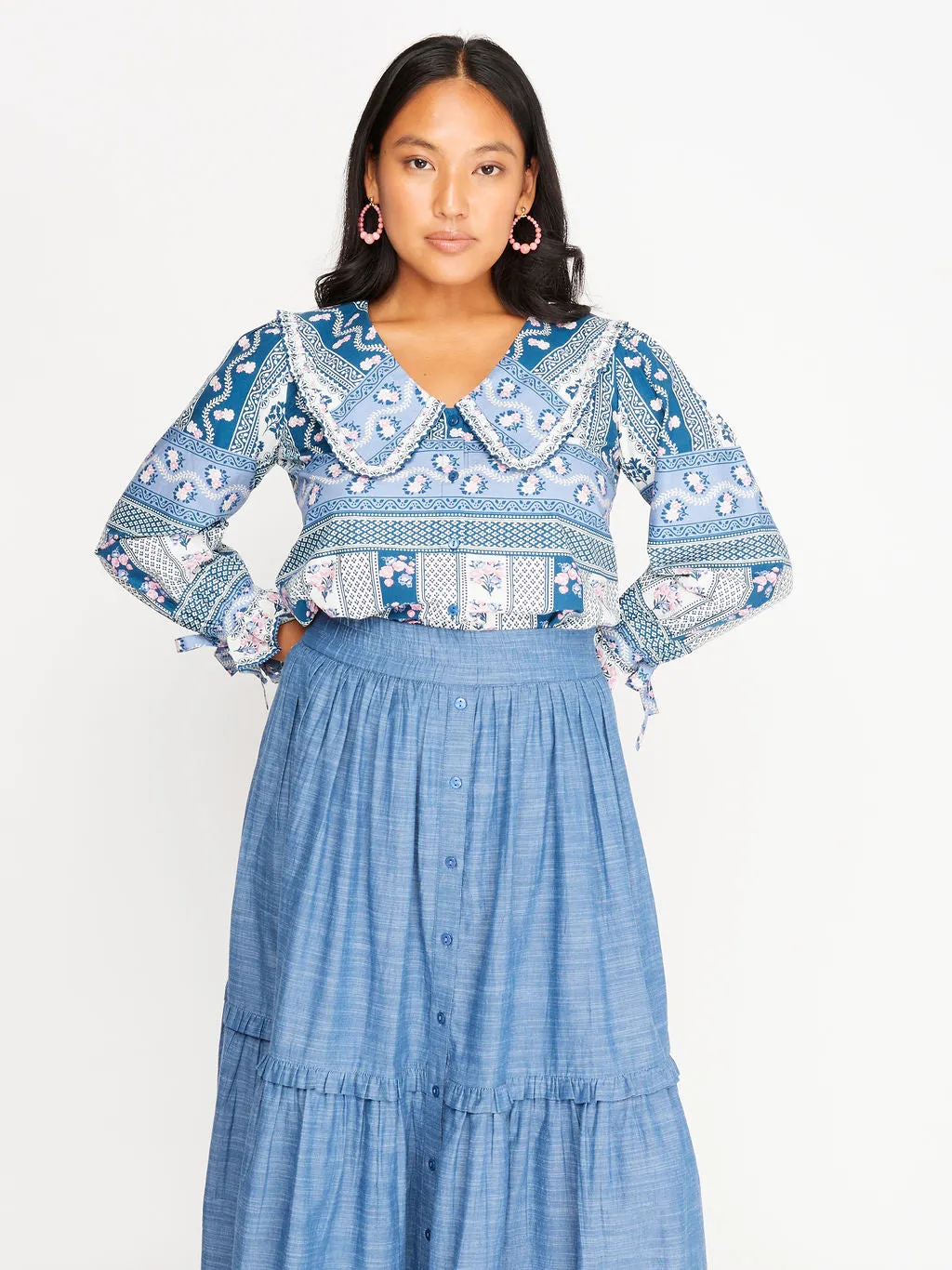 Mimi Skirt Chambray