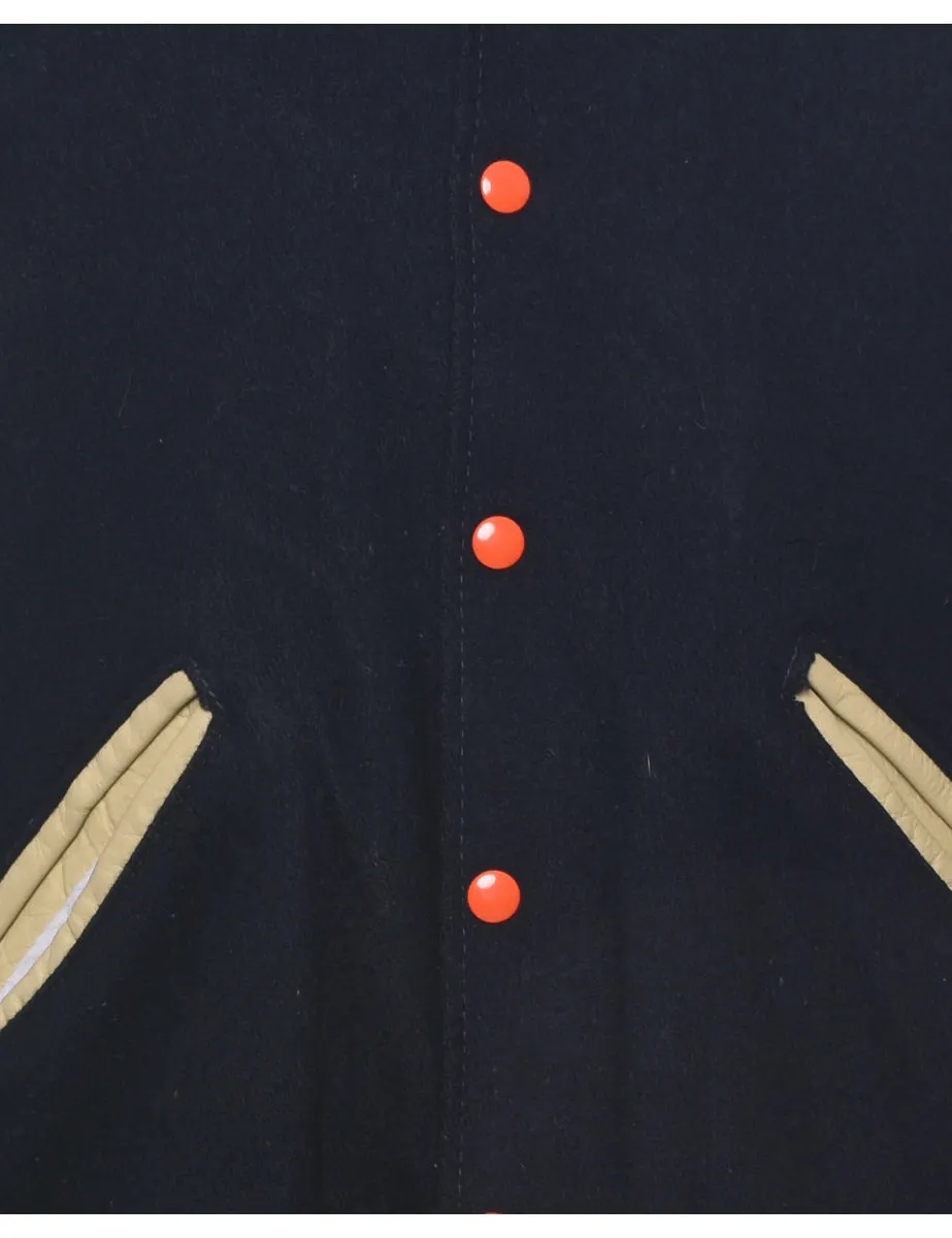 Navy Bomber Jacket - S