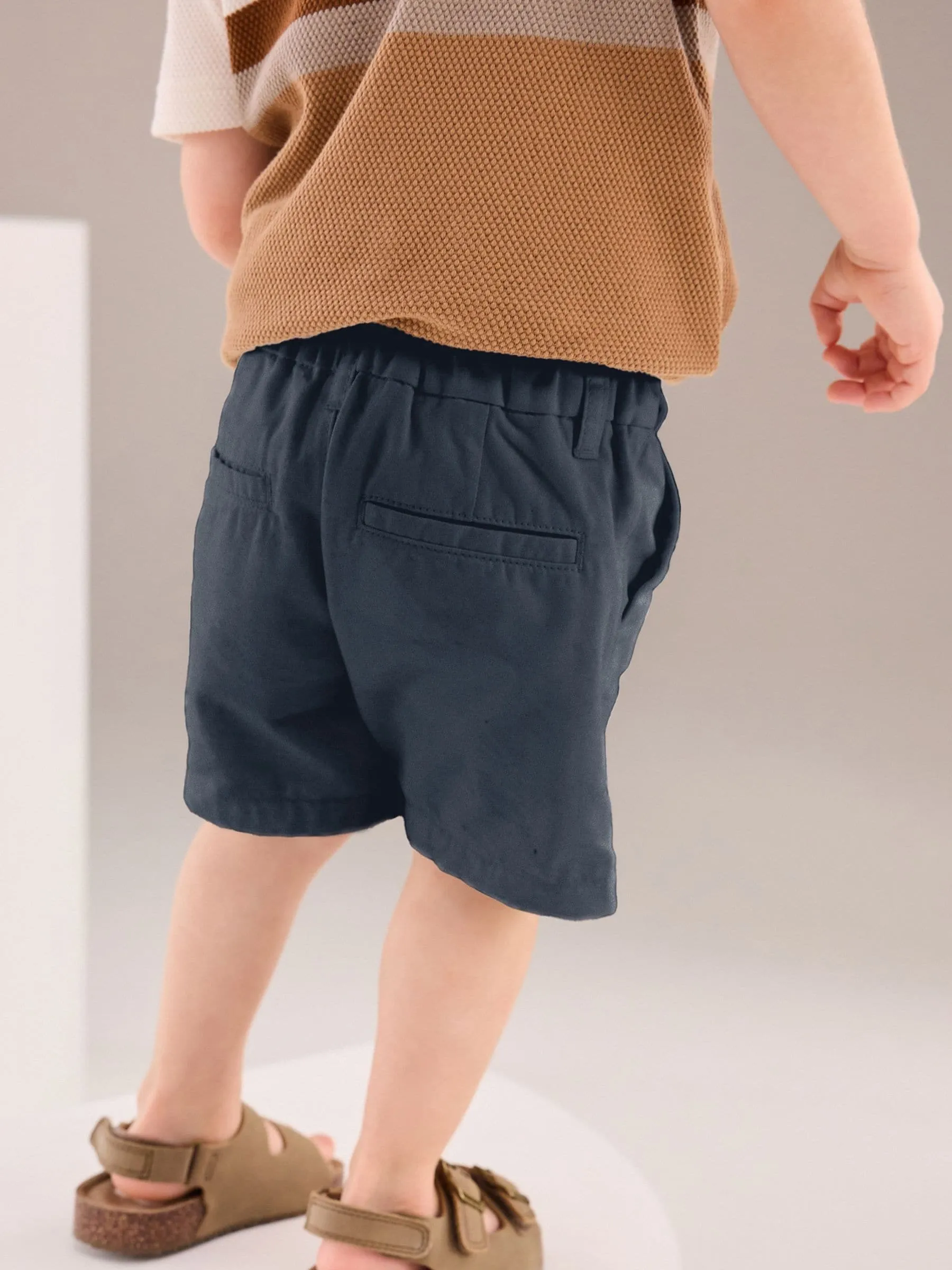 Navy Chinos Shorts (3mths-7yrs)