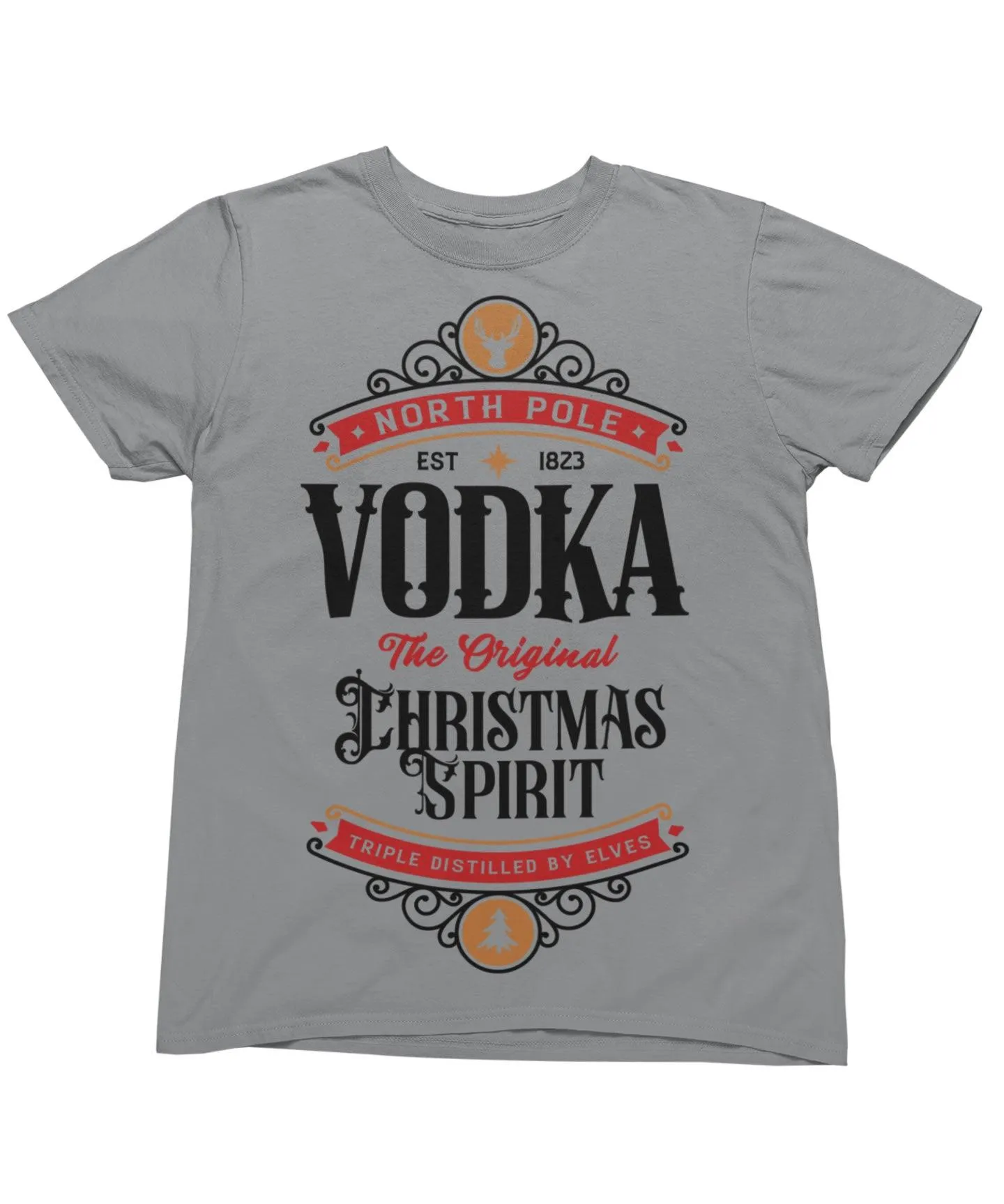 North Pole Vodka Christmas T-Shirt