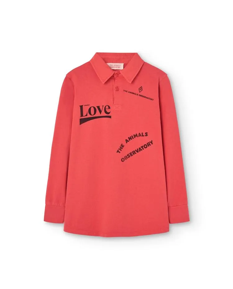 Red Love Eel Polo Shirt
