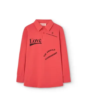 Red Love Eel Polo Shirt