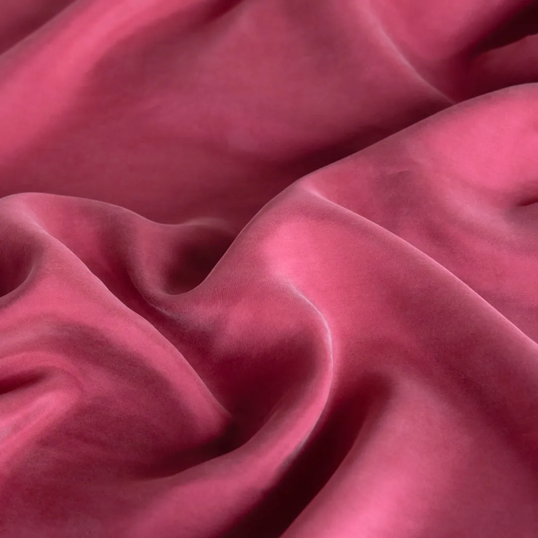 Sandwashed Cupro Blend - Magenta Rose