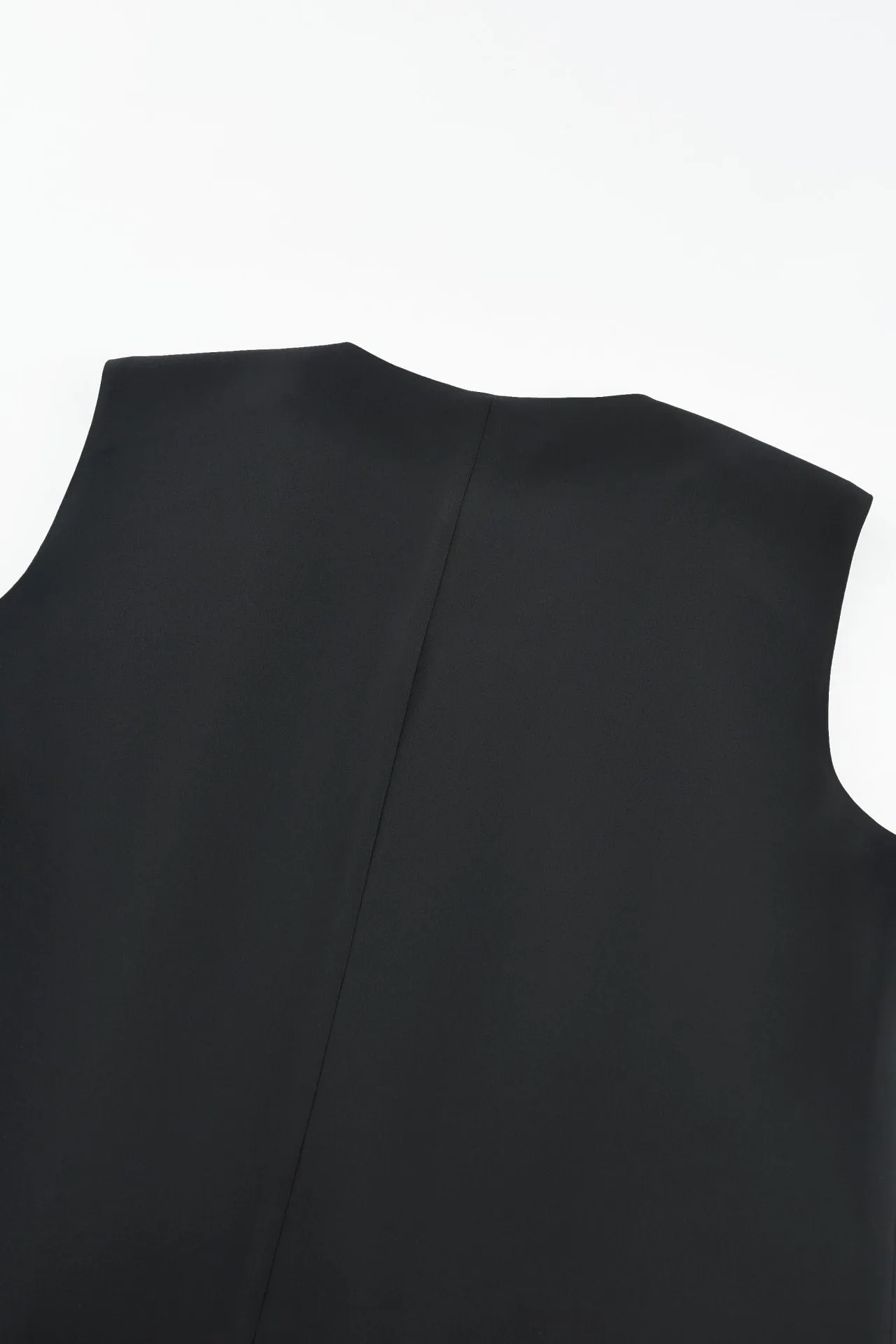 Satin V Neck 2 In 1 Layered Blouse