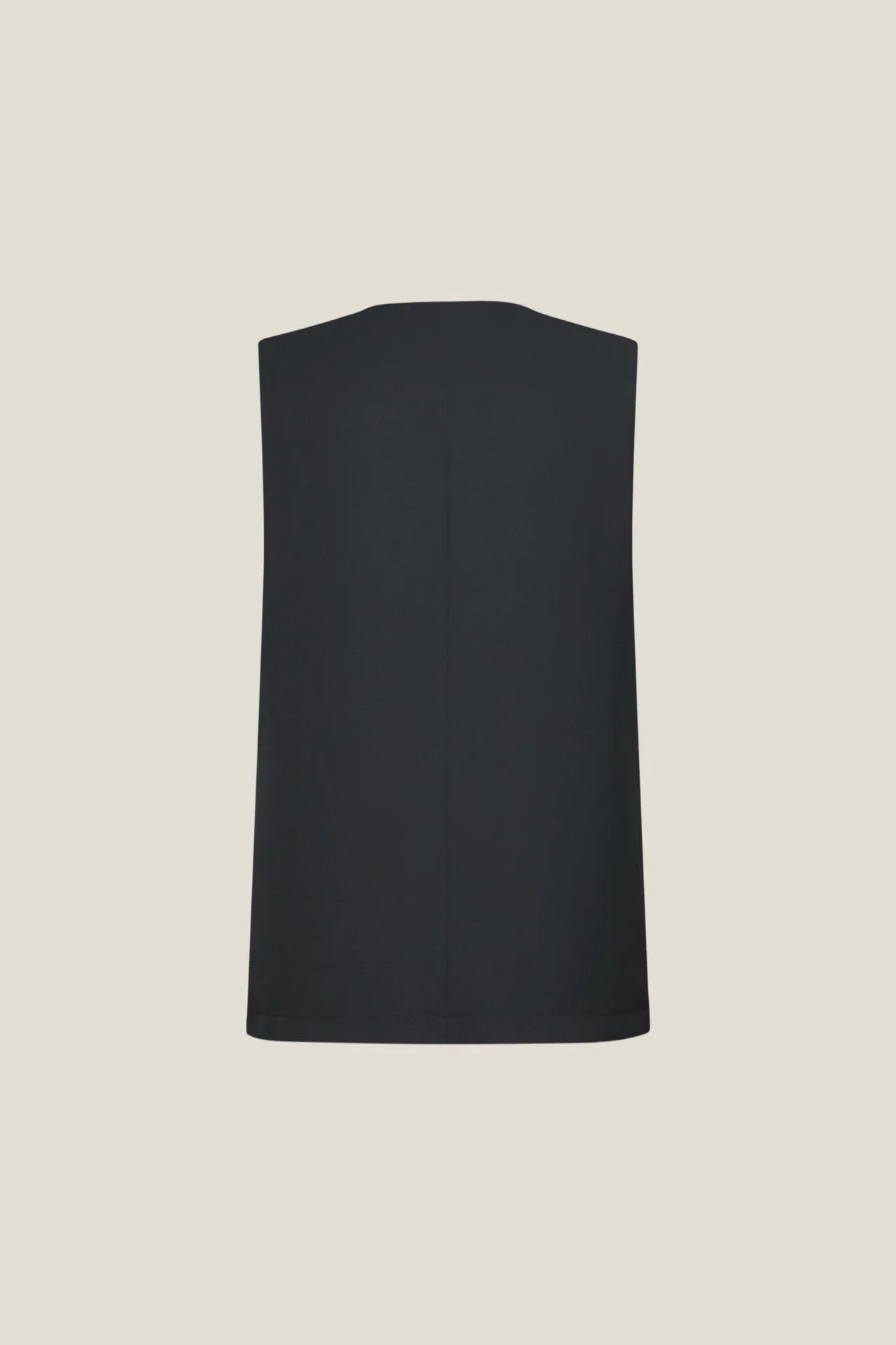 Satin V Neck 2 In 1 Layered Blouse