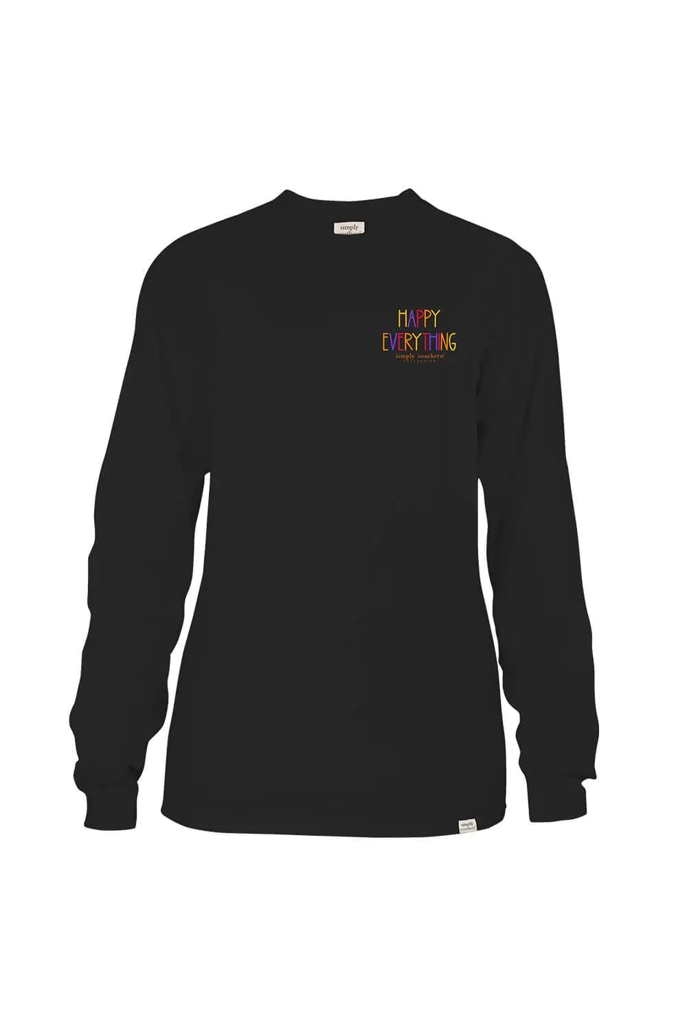 Simply Southern Happy Everything Women's Long Sleeve T-Shirt