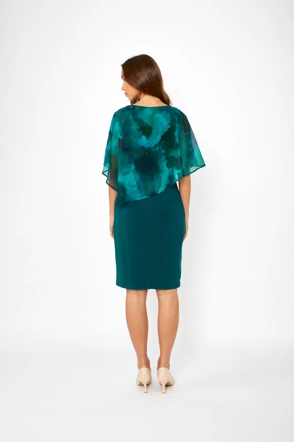 Spruce Knee Length Sheath Dress