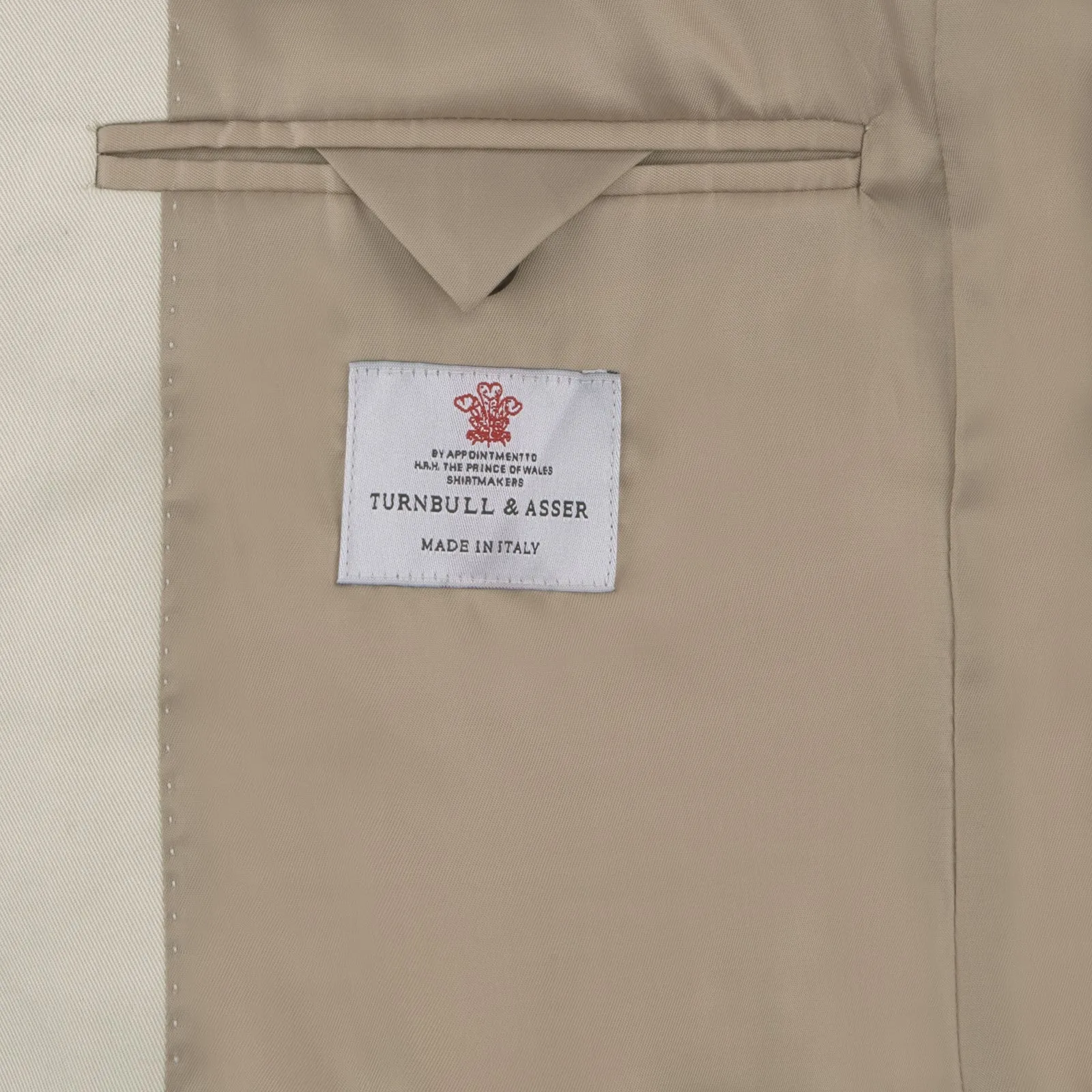 Stone Cotton Twill Jacket