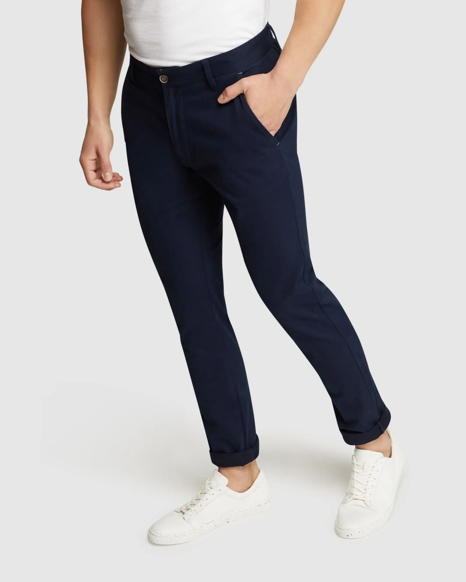 Stretch Skinny Organic Cotton Chinos