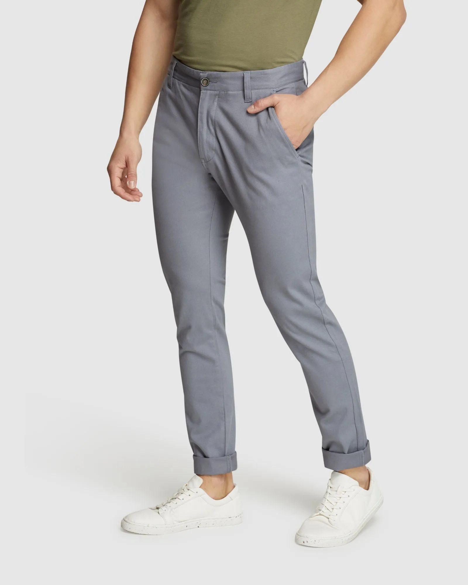 Stretch Skinny Organic Cotton Chinos