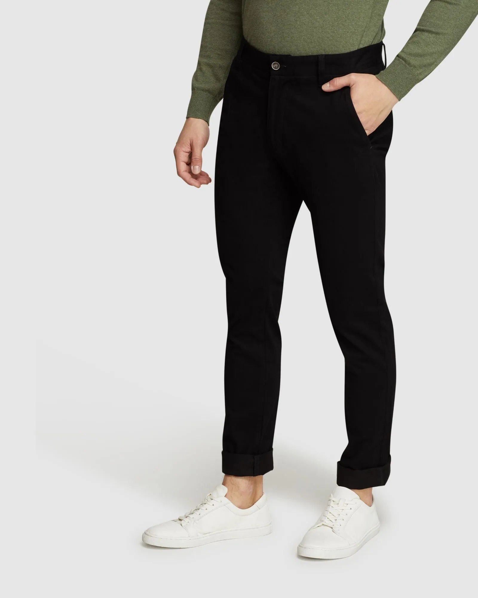 Stretch Skinny Organic Cotton Chinos