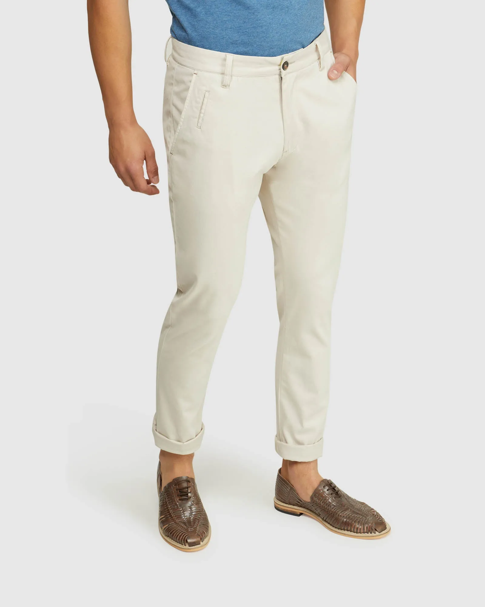 Stretch Skinny Organic Cotton Chinos