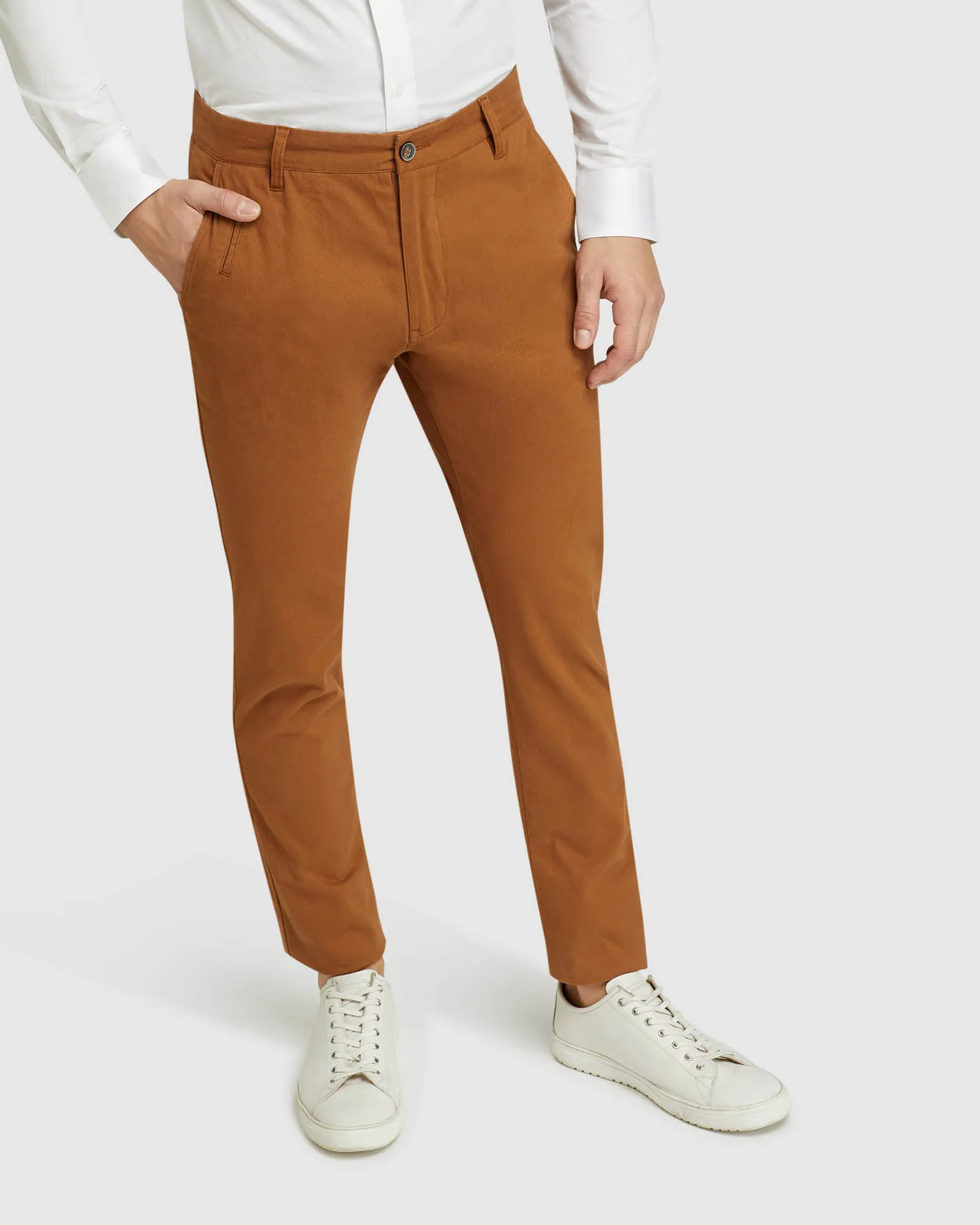 Stretch Skinny Organic Cotton Chinos