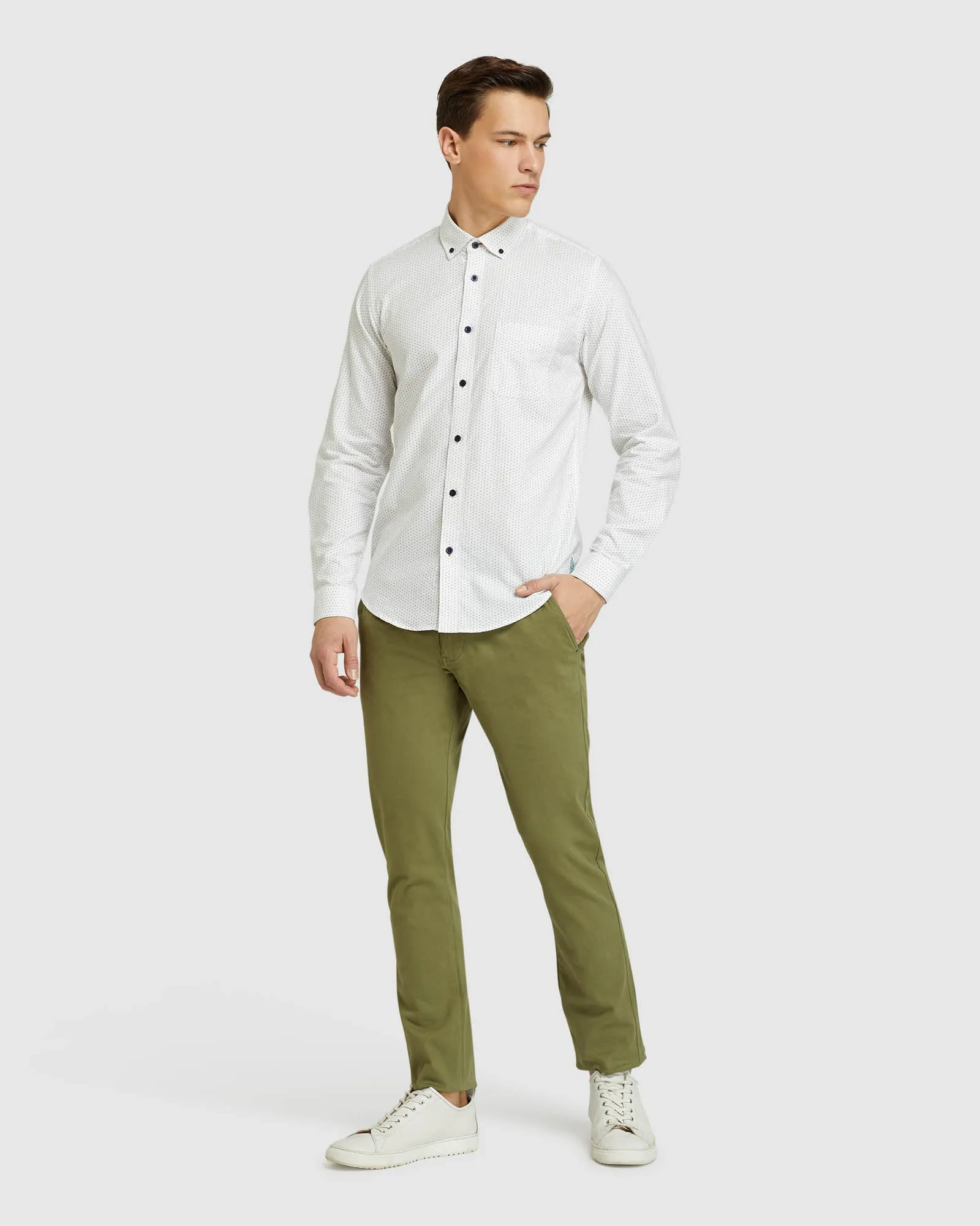 Stretch Skinny Organic Cotton Chinos